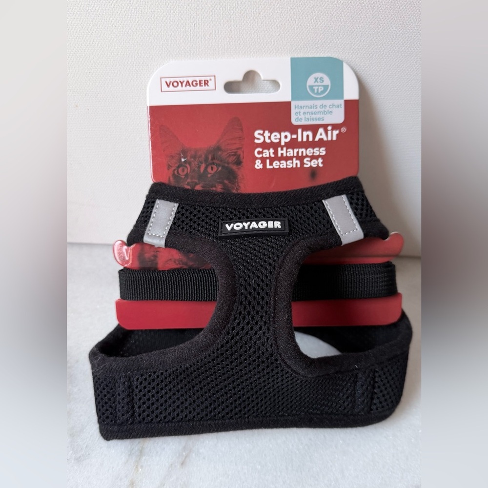 Black Cat Harness & Leash Set xs